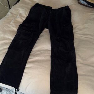 MNML Men's Dark Corduroy Pants